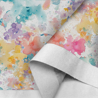 COLORFUL BLOTS - Cotton drill