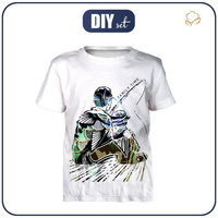 KINDER T-SHIRT 116/122 - FAMILY TIME - Nähset
