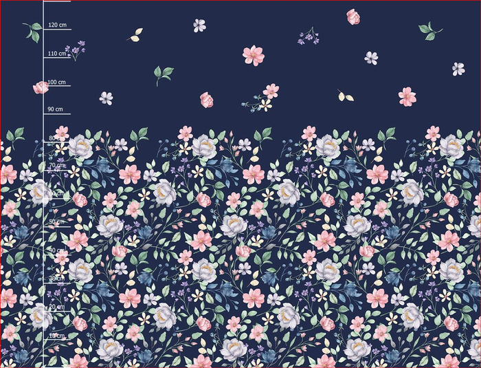 SUMMER FOLK wz. 5 - panel pro šaty krep