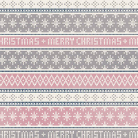 MERRY CHRISTMAS PAT. 1  (NORWEGIAN PATTERNS)