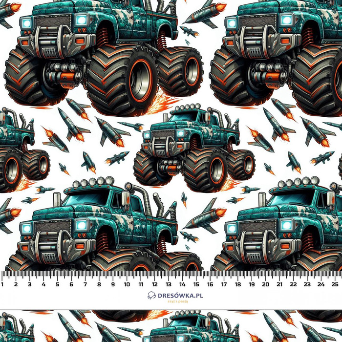 MONSTER TRUCK WZ. 2 - lycra 300g