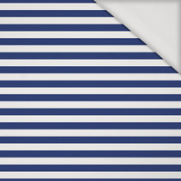 NAUTICAL STRIPES - Jersey wiskozowy