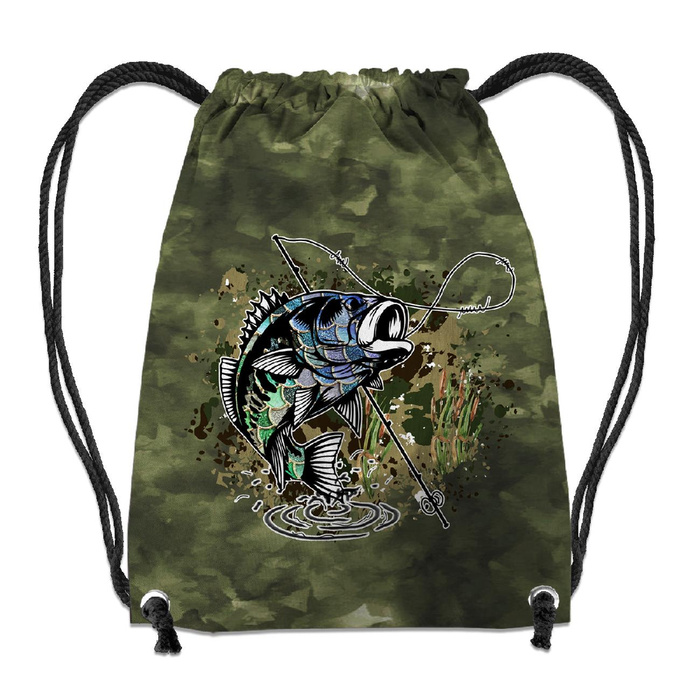 GYM BAG - FISHING TIME - small