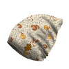"Beanie" cap - SLEEPING ANIMALS MIX (SLEEPING ANIMALS) / sand  51-53