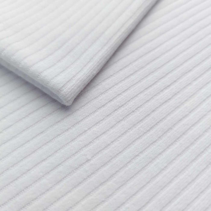 Ribbed Knit HARMONIA 4x2 - WHITE  (D-01)