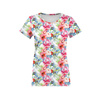 WOMEN’S T-SHIRT - WILD ROSE PAT. 3 (IN THE MEADOW) - single jersey XXXL