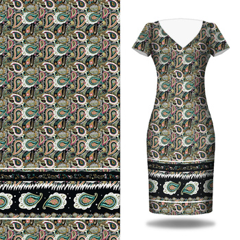 Paisley pattern no. 4  dress panel