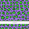 NEON LEOPARD PAT. 1 - Waterproof woven fabric