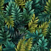 GREEN LEAVES WZ. 4 - single jersey