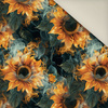 Sunflowers wz. 1 - Welur tapicerski