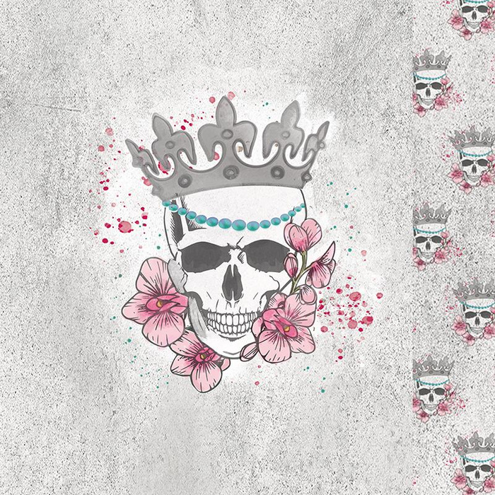 SKULL QUEEN - PANORAMICKÝ PANEL 80cm