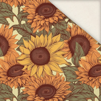 Sunflowers wz. 7 - Slub Weave