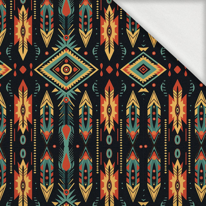 AROUND THE WORLD wz.10 - looped knit fabric with elastane ITY