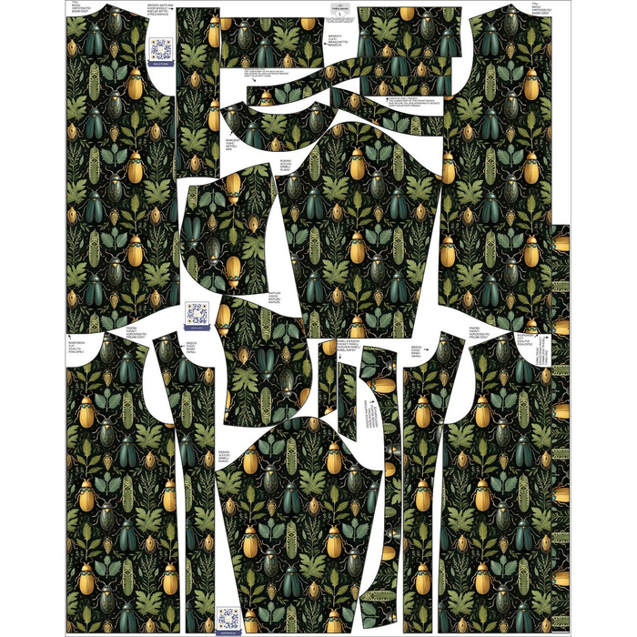 DAMENPARKA (ANNA) - Botanical wz.1 - Softshell XXL