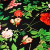 MINI ROSES AND LEAVES (PARADISE GARDEN)  - Waterproof woven fabric