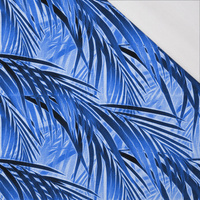PALMENBLÄTTER Ms. 1 (classic blue) - Viskose Jersey