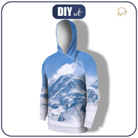 MEN’S HOODIE (COLORADO) - MOUNTAINS - sewing set