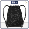 GYM BAG - GRAY WOLF - sewing set