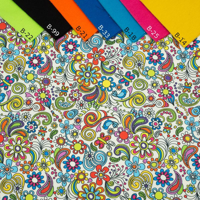 MINI KASHUBIAN FOLKLORE - Waterproof woven fabric