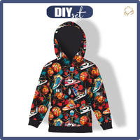 KINDER HOODIE (ALEX) - BASKETBALL - Nähset