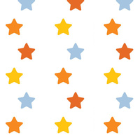 HALLOWEEN STARS - Cotton woven fabric