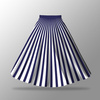 STRIPES - skirt panel "MAXI"