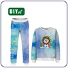 Children's tracksuit (MILAN) - Christmas animal wz. 8 - sewing set (134/140)