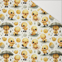 DUCKIE RAIN WZ. 1 - Hydrofobowa dzianina drapana
