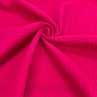 Cotton Muslin Double Gauze - FUCHSIA