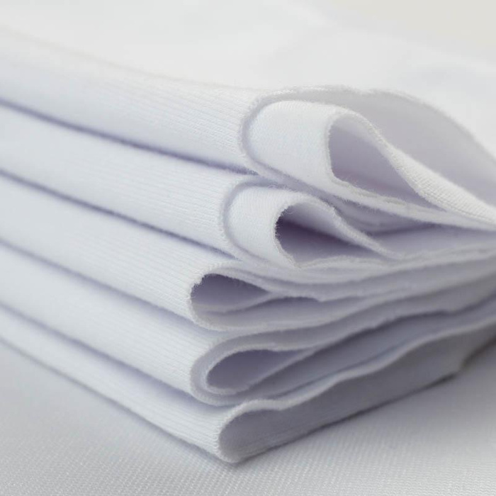 Single jersey z elastanem 210g - BIAŁY (D-01)