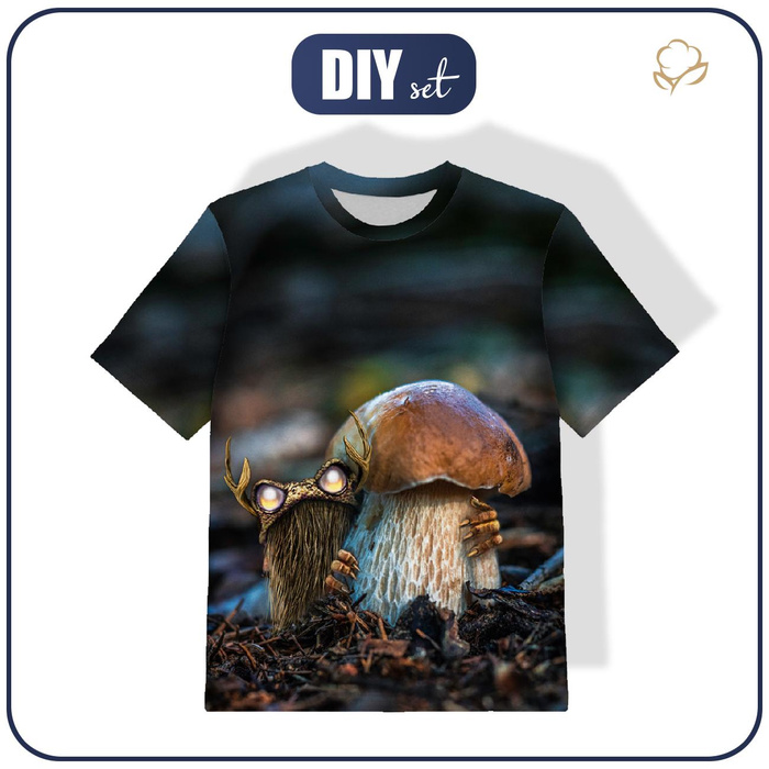 KINDER T-SHIRT  - BOROWIEC BIEST - Nähset