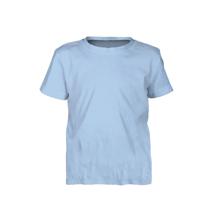 2-PACK - BASIC KID’S T-SHIRT - BABY-BLUE - sewing set (92/98)