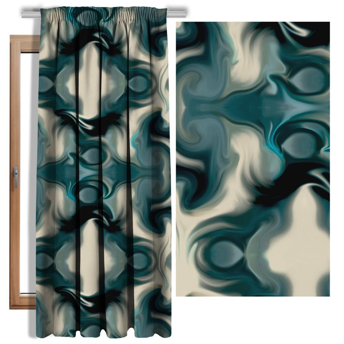 ABSTRACTION pat. 4 - looped knit fabric