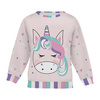 KINDER SWEATSHIRT (NOE) - EINHORN ALICE - Sommersweat (110/116)
