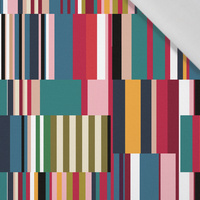 RETRO GEOMETRIC WZ. 2 - tkanina bawełniana