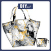 Torba XL z saszetką 2 w 1 - ALCOHOL INK WZ. 3 - zestaw do uszycia