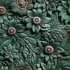 Leather Pattern wz.14 - brushed knitwear with elastane ITY