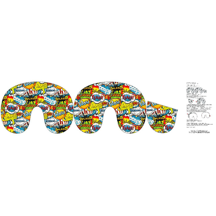 NECK PILLOW - COMIC BOOK - sewing set