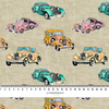 OLD CARS M. 4 - Wasserabweisende Webware