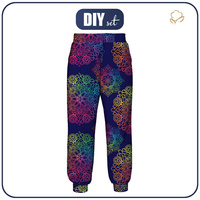 WOMEN'S JOGGERS (NOEMI) - MANDALA pat. 4 - sewing set S