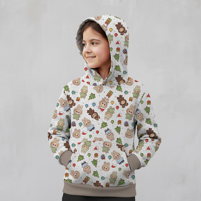 Creepy Cute Christmas WZ.2 - brushed knitwear with elastane ITY