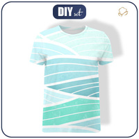 MEN’S T-SHIRT - WAVES No. 2 - single jersey XL