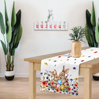 PANEL BIEŻNIKOWY - HAPPY EASTER WZ.18 - tkanina bawełniana