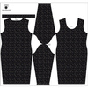 PENCIL DRESS (ALISA) - PANTHER Pat. 3 - sewing set M