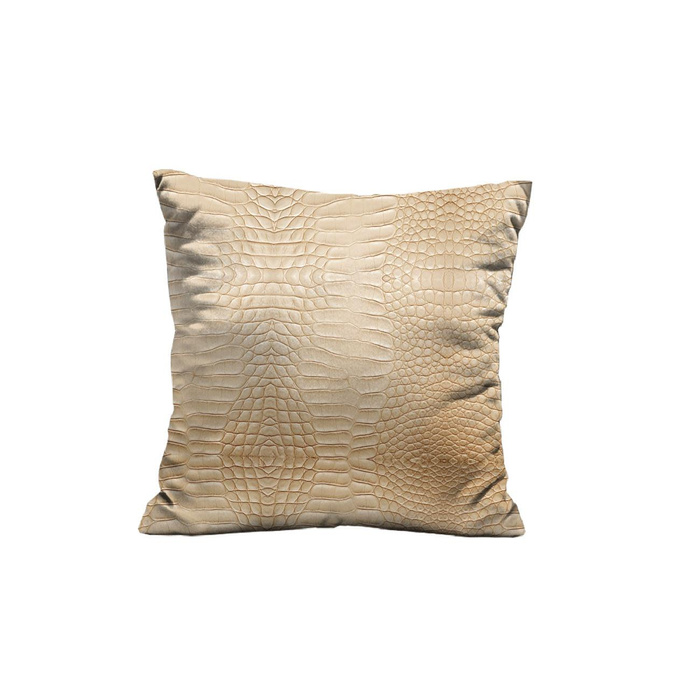 KISSEN 45x45 - LEATHER PATTERN MS.20 - Panama 220g - Nähset