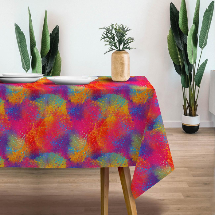 COLORFUL SPECKS - Viscose jersey