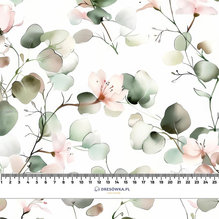 FLOWERS wz.17 - French Terry mit Elasthan