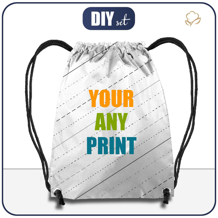 GYM BAG - WITH CUSTOM PRINT - small