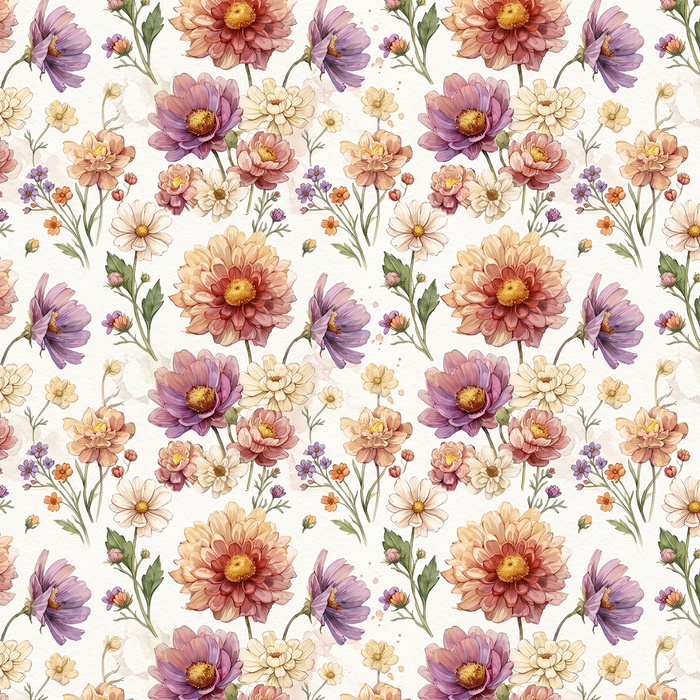 FLOWERS HEDGEHOG FAMILY