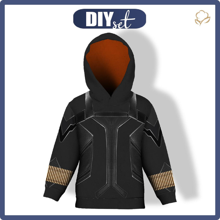 KID'S HOODIE (ALEX) - SUPERHERO PAT. 1 - sewing set